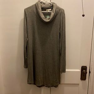 Cowl Neck Sweater Dress